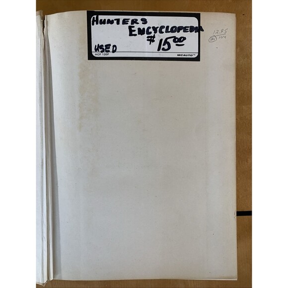 Survivalist Must! The New Hunter's Encyclopedia 1966 Hardcover How To Catch/Eat - Picture 5 of 14